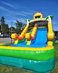 14 ft. Tropical Sunrise Water Slide